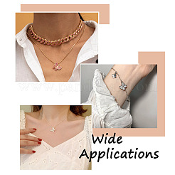 30 шт. 5 цвета из цинкового сплава с бабочками&nbsp;FIND-TA0001-61