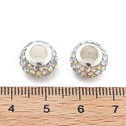 Рондель полимерная глина европейские бусины&nbsp;X2-FIND-U001-01T