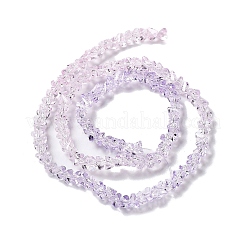 Прозрачные стеклянные бусины&nbsp;GLAA-H023-03I