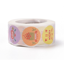 Круглые бумажные наклейки на день святого валентина&nbsp;LS-DIY-I107-05A