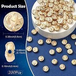 200 шт. бусины из АБС-пластика&nbsp;KY-YW0002-29