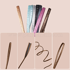 10м складной шнур из блестящей искусственной кожи&nbsp;OCOR-GF0004-11E