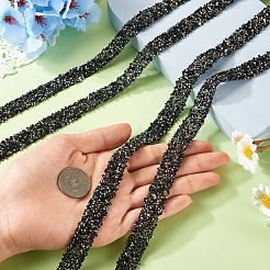 5м блестящие смоляные стразы горячей фиксации&nbsp;DIY-TA0011-25B