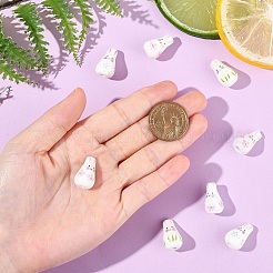 8шт 4 цвета фарфоровые бусины ручной работы&nbsp;PORC-YW0001-38