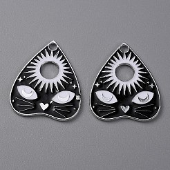 Подвески из эмали и сплава FIND-WH0129-38B