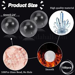 100шт стеклянная бусина&nbsp;GLAA-NB0001-52D