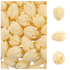 100 шт. бусины из синтетического окрашенного коралла&nbsp;CORA-SC0001-15