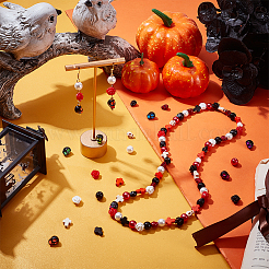 Наборы для самостоятельного изготовления растягивающихся браслетов на тему хэллоуина&nbsp;DIY-UN0007-79