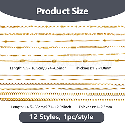 12 шт. 2 стиля сплавных цепей&nbsp;MRMJ-DC0001-10G