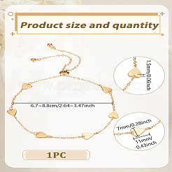 1шт латунные звенья браслета&nbsp;BJEW-LP0015-17