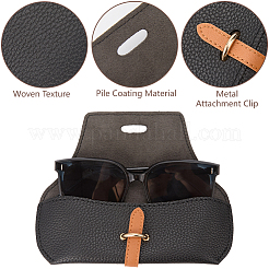 1шт прямоугольный футляр для очков из искусственной кожи&nbsp;AJEW-CN0005-51A