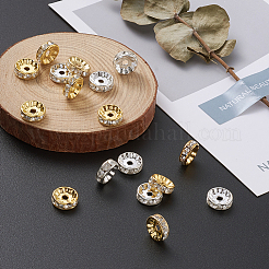 Латунные бусины разделители для поставки стразов&nbsp;RB-TA0001-01