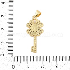 Латунные микро проложить кубического циркония подвески&nbsp;KK-I723-49A-G