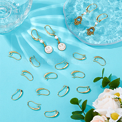 50 шт латунные серьги крючки&nbsp;KK-HS0001-75