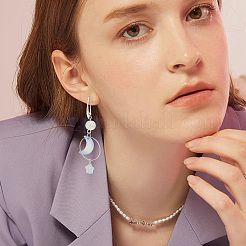 20 пара латунных крючков для сережек&nbsp;KK-BBC0016-18