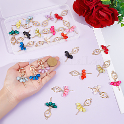 24шт 12 цвета сплава большие подвески&nbsp;FIND-ME0002-15