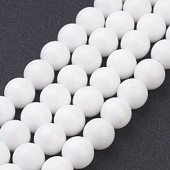 Естественно Mashan нефрита круглые бусины нити&nbsp;LS-G-D263-10mm-XS01