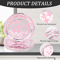 Бумажное блюдо для дискотеки&nbsp;AJEW-WH20011-57A-02