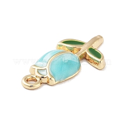 Золотили эмали сплава подвески&nbsp;ENAM-L047-01G-04