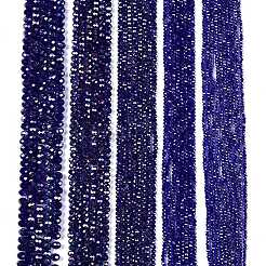 Стеклянные бусины с гальваническим покрытием &nbsp;EGLA-A044-T3mm-B06