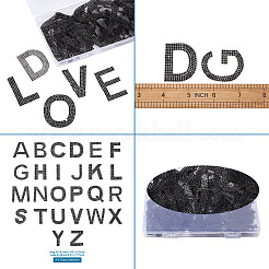 Блестящие термоклеящиеся стразы нашивки&nbsp;DIY-CD0001-10F