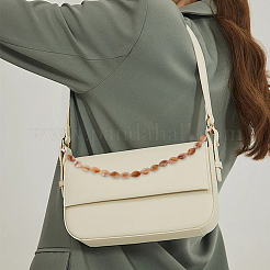 2 шт. 2-х цветные цепочные ремни для сумок&nbsp;AJEW-BM0001-09