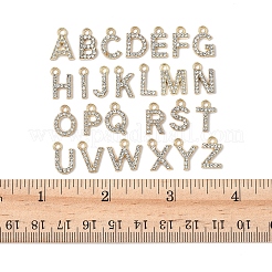 26 шт. 26 стиля подвески из золотистого сплава со стразами&nbsp;FIND-FS0003-26