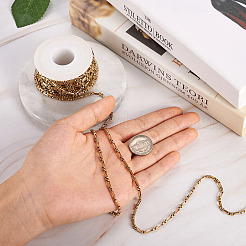 Ионное покрытие (ip) 304 нержавеющая сталь коробчатые цепи&nbsp;YS-TAC001-01G