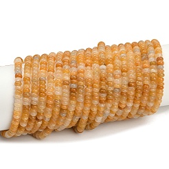 Природный Топаз нефрита бисер нитей G-H292-A20-01