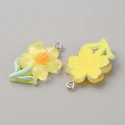 Подвески из полупрозрачной смолы&nbsp;RESI-TAC0004-32P-01