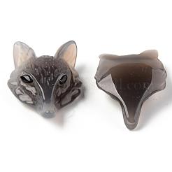 Природные серые агаты подвески&nbsp;G-R478-005D