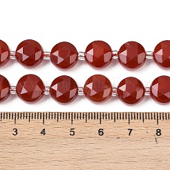 Природного сердолика нитей бисера&nbsp;G-F812-C01-01