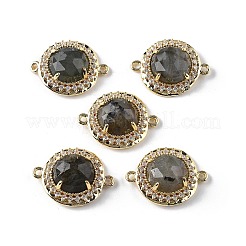 Подвески с гранеными соединителями из натуральных и синтетических драгоценных камней&nbsp;G-H323-03G