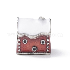 Европейские бусины из сплава эмали рождественской тематики&nbsp;MPDL-Q213-04P