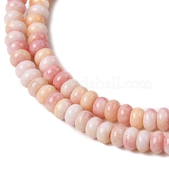 Треснувшая непрозрачная нить стеклянных бусин&nbsp;GLAA-D306-A06