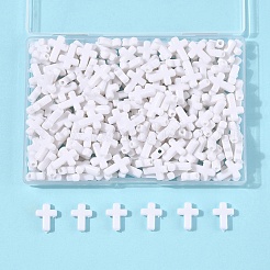 200 шт. Непрозрачные акриловые бусины&nbsp;SACR-FS0001-39I
