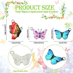 Подвески из сплава с принтом в 18 стилях&nbsp;FIND-YW0005-25