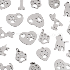 24 шт. 8 стиля подвески из нержавеющей стали 304/201&nbsp;STAS-FS0002-04