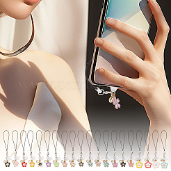 20 шт. сплав эмали мобильные ремни&nbsp;HJEW-OC00058