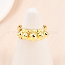 Латунные манжеты для женщин&nbsp;RJEW-Z113-17G