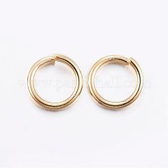 Открытые соединительные кольца из нержавеющей стали 304&nbsp;STAS-L187-5x1mm-G