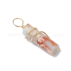 Подвески из окрашенной синтетической императорской колонны из медной проволоки&nbsp;PALLOY-JF03491