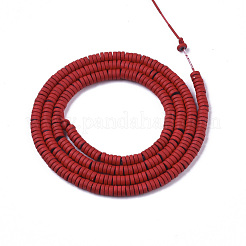 Окрашенного распылением немагнитных синтетических нитей гематита бусы&nbsp;G-R468-03B-07