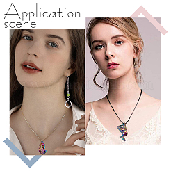 Подвески из сплава 10 шт.&nbsp;PALLOY-SC0003-74