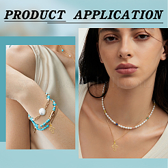 36 шт. латунные маленькие крестики-подвески&nbsp;KK-BC0014-41G