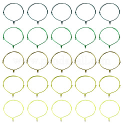 50шт 5 цвета нейлоновый шнур для изготовления браслета&nbsp;BJEW-TA00671