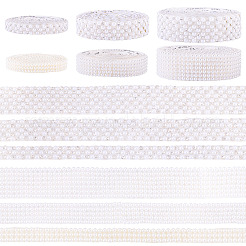 6 шт. самоклеящиеся смоляные стразы и пластиковая лента&nbsp;DIY-TA0011-68