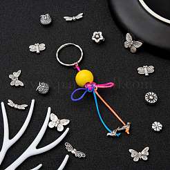 48шт 12 стильные бусины из сплава в тибетском стиле&nbsp;TIBEB-LS0001-01