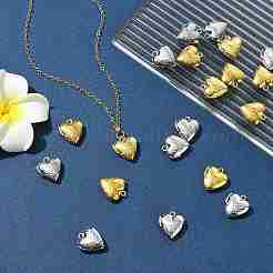 20 шт. 2-х цветные латунные подвески-медальоны&nbsp;KK-FS0001-88