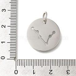 Подвески из нержавеющей стали 304 с защитой от потускнения&nbsp;STAS-M074-02L-P